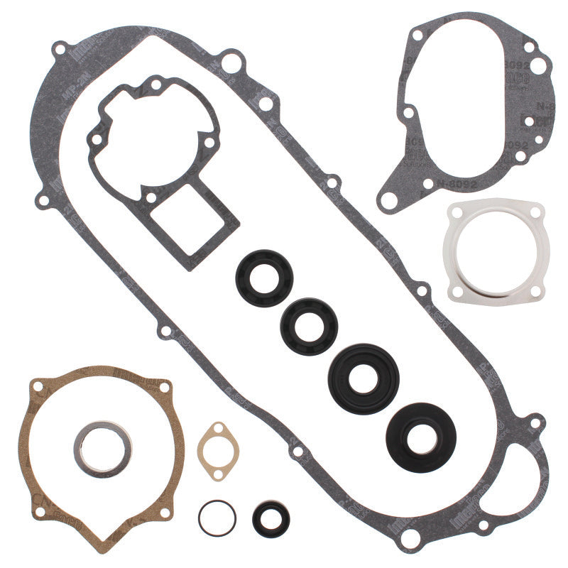 QuadBoss gasket kit for Kawasaki KFX80, includes complete gaskets and oil seal for engine repair and maintenance.