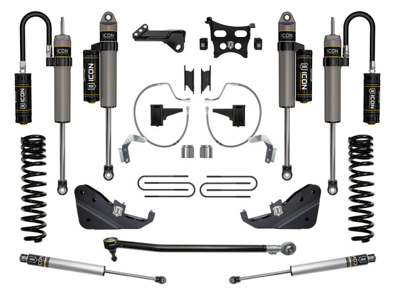 ICON 23 Ford F250/F350 4.5in Stage 4 Suspension System Gas