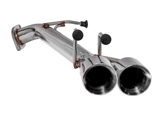 2018-2024 Toyota Camry SE FWD | T-304 Muffler Delete Single Exit Axle Back Exhaust (Chrome or Burnt Blue Tips)