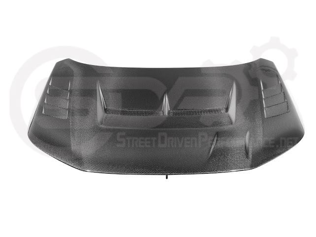 2023-UP HONDA CIVIC FL5 TYPE-R | JDM VARIS STYLE CARBON FIBER FRONT VENTED HOOD