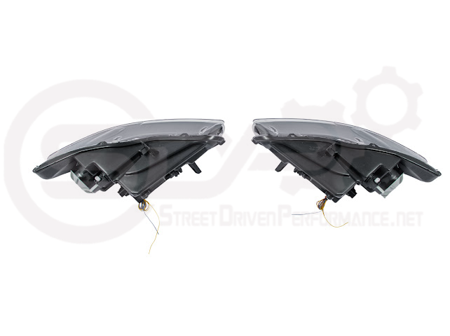 2015-2017 Ford Mustang S550 | S650 Style LED DRL Sequential Signal Projector Headlights Pair