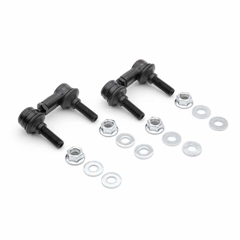 COBB adjustable front sway bar endlink kit for 2018-2021 Subaru WRX and STI, with durable metal construction and mounting hardware.
