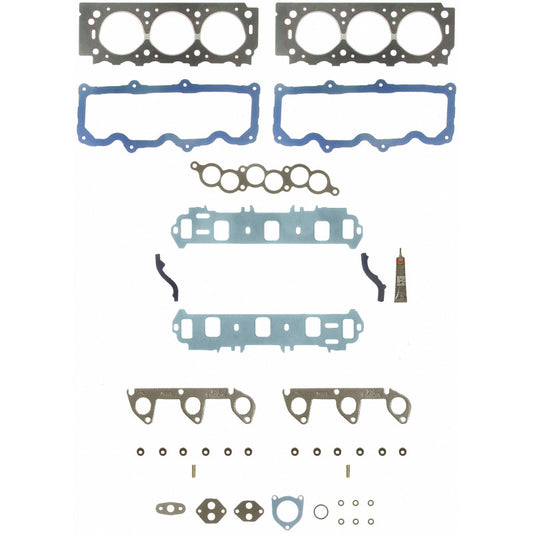 Fel-Pro Ford Taurus HS 9277 PT PermaTorque engine cylinder head gasket set showing gaskets and sealing surfaces.