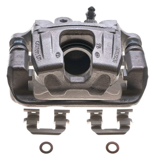 PowerStop rear right OE brake caliper with bracket for 2017-2018 Genesis G80, automotive brake component.