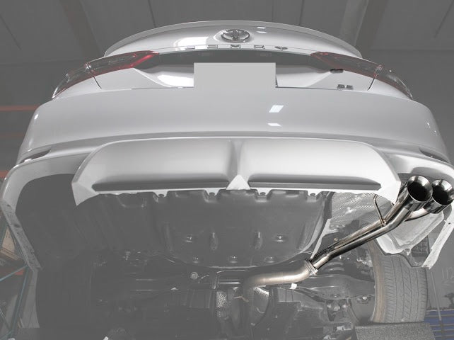2018-2024 Toyota Camry SE FWD | T-304 Muffler Delete Single Exit Axle Back Exhaust (Chrome or Burnt Blue Tips)