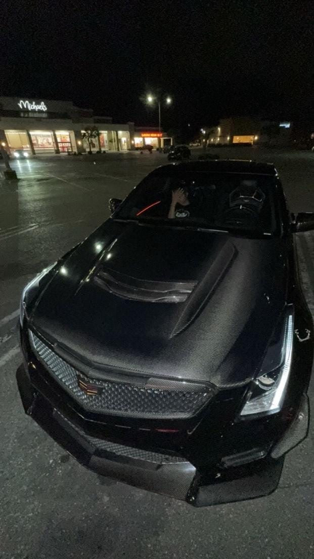 2016-2019 Cadillac ATS / ATS-V - Carbon Fiber Vented Front Hood