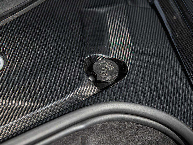 2020+ CHEVROLET CORVETTE C8 | FACTORY STYLE CARBON FIBER FRONT TRUNK TRIM KIT REPLACEMENT