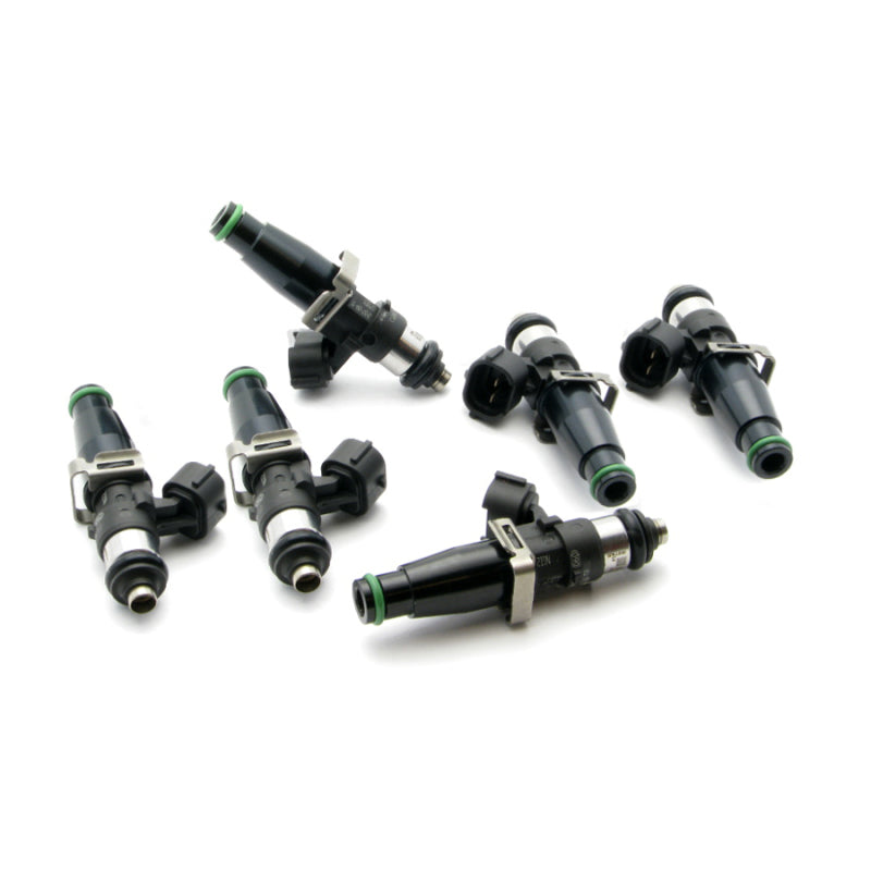 DeatschWerks 93-98 Toyota Supra TT fuel injector set with 2200cc top feed conversion, 11mm O-ring, six injectors for 6-cylinder engine