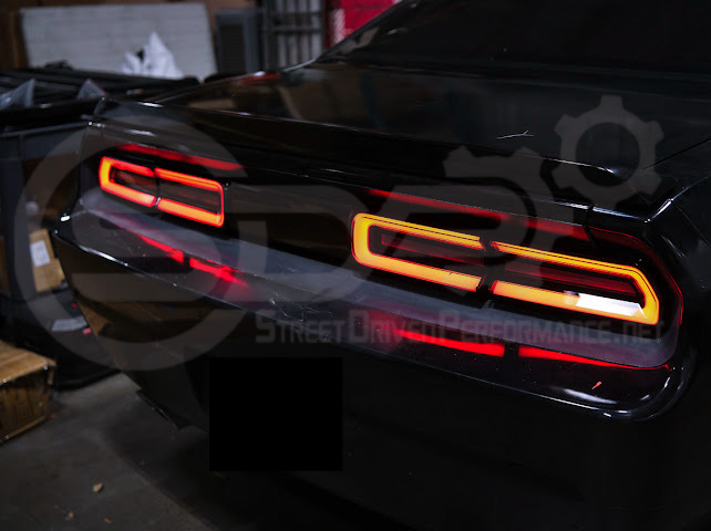 2008-2014 Dodge Challenger | Facelift Sequential Signal LED Smoke Rear Taillights Pair