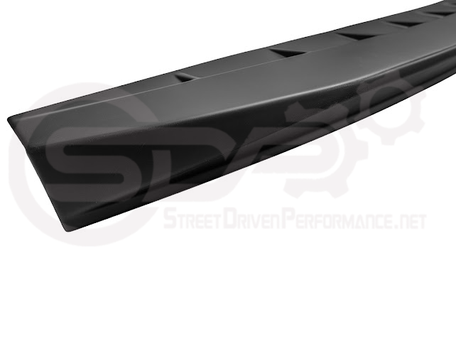 Street Driven Performance rear trunk wing spoiler for 2019-UP RAM 2500/3500 trucks, adding sporty style to the tailgate.