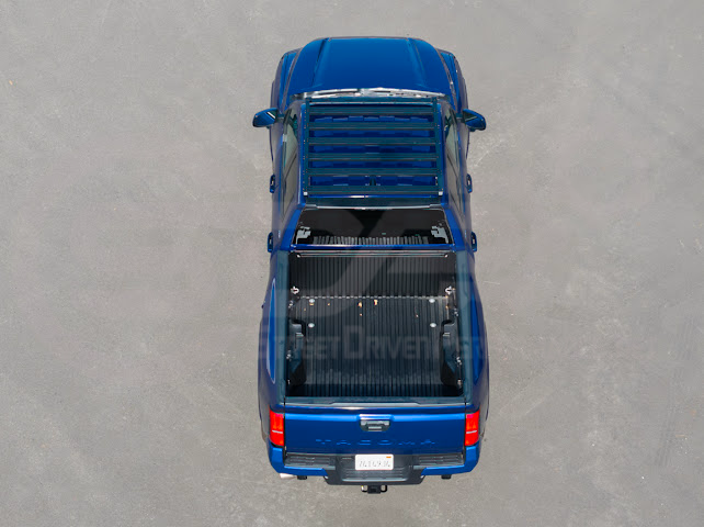 2016-2023 Toyota Tacoma | Extreme Off-Road Version 2 Carbon Steel Black Top Roof Rack Cargo Luggage Carrier