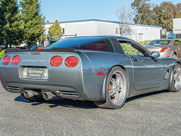 1997-2004 CHEVROLET CORVETTE C5 FRONT AND REAR EXTENDED SPLASH GUARDS / MUD FLAPS