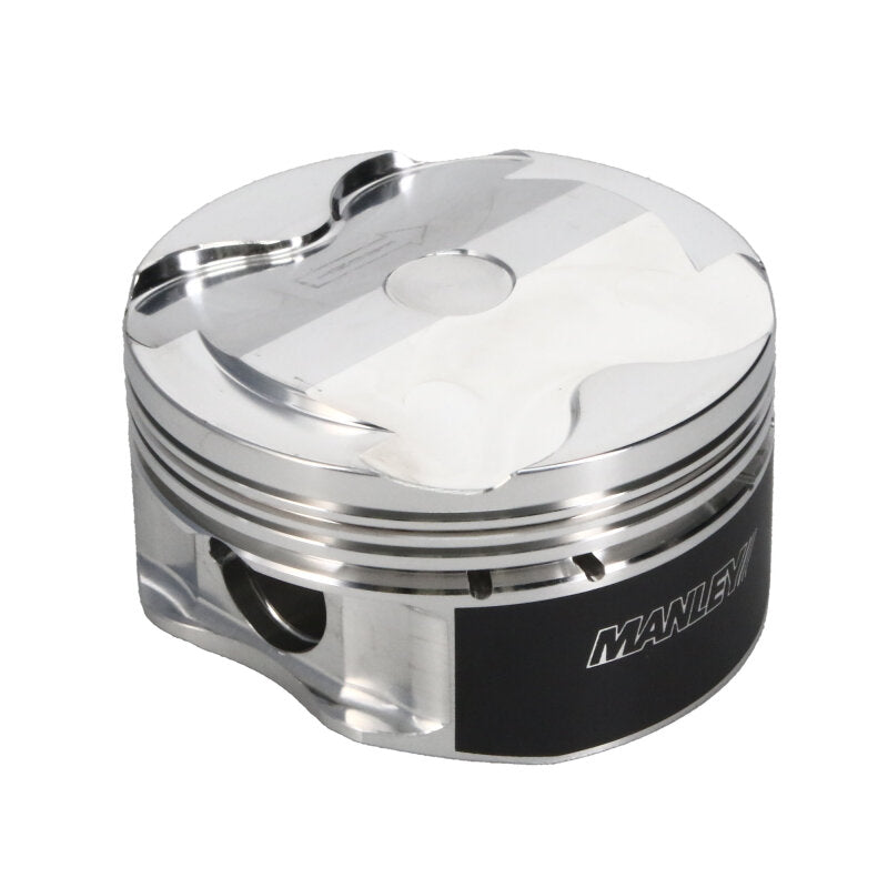 Manley Performance forged single piston for Ford 5.0L Coyote V8, 3.662in bore, 1.165in CH, 6.75cc combustion chamber