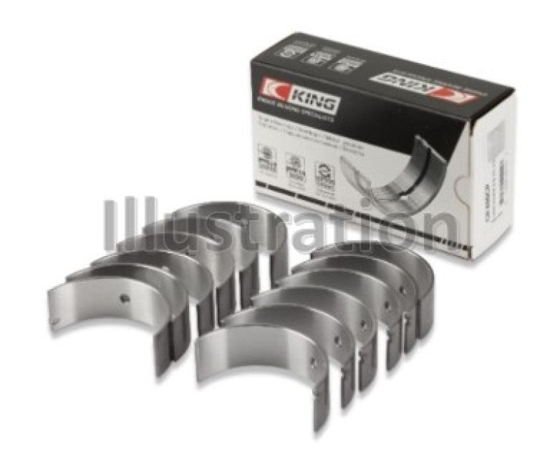 King Engine Bearings Chrysler 215 (Size .026) Connecting Rod Bearings (Set of 6)