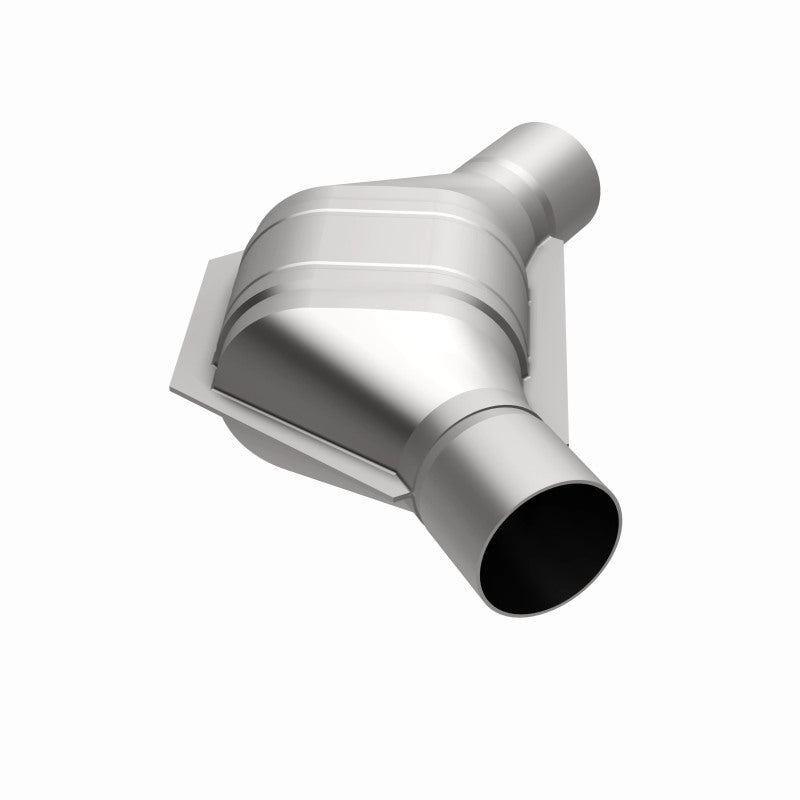 MagnaFlow Universal Catalytic Converter 2.25 Angled In/Out Front CA