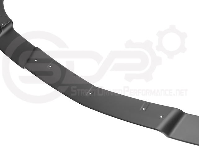 2005-2013 C6 Corvette - 427 /Grand Sport / Z06 / ZR1 | ZRA1 Style Front Splitter Lip Ground Effects (Carbon Fiber or Primer Black)