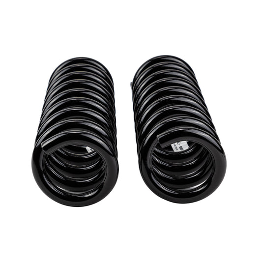 Old Man Emu front coilover spring for ARB / OME coil spring kit on Ford Ranger 2011, showing the black coil spring design.