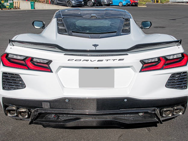 2020+ Corvette C8 Stingray & Z51 | Z06 Style Rear Ducktail Wing Spoiler