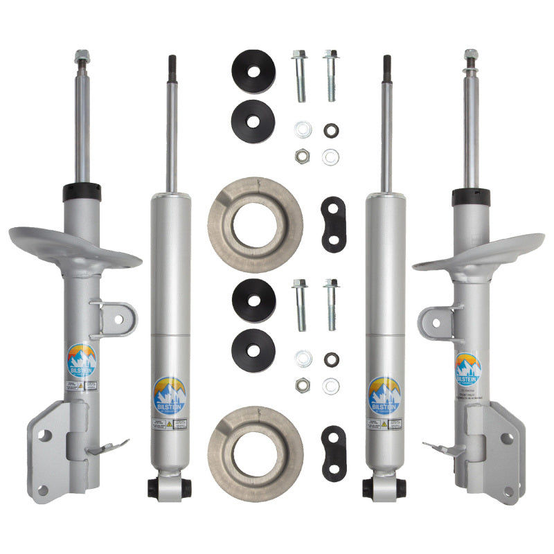 Bilstein B8 TerraSport lift kit for 2019-2021 Subaru Forester, featuring shocks and struts with 1.5-inch front and 1.6-inch rear lift.