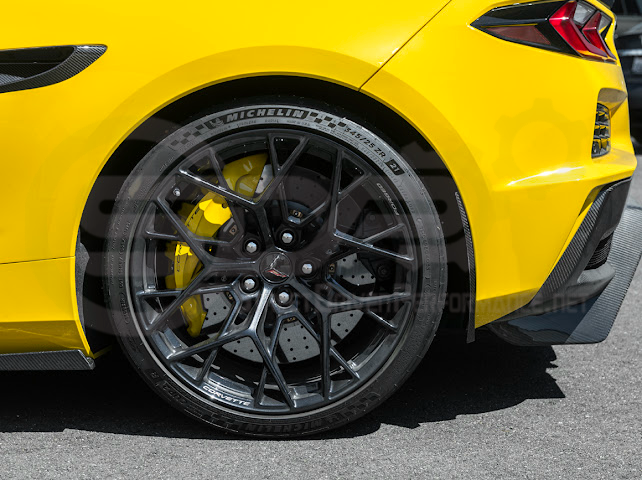 2023-UP CORVETTE C8 E-RAY, Z06, & ZR1 | FACTORY EXTENDED XL VERSION 2 FRONT & REAR MUD FLAPS SPLASH GUARD PAIR