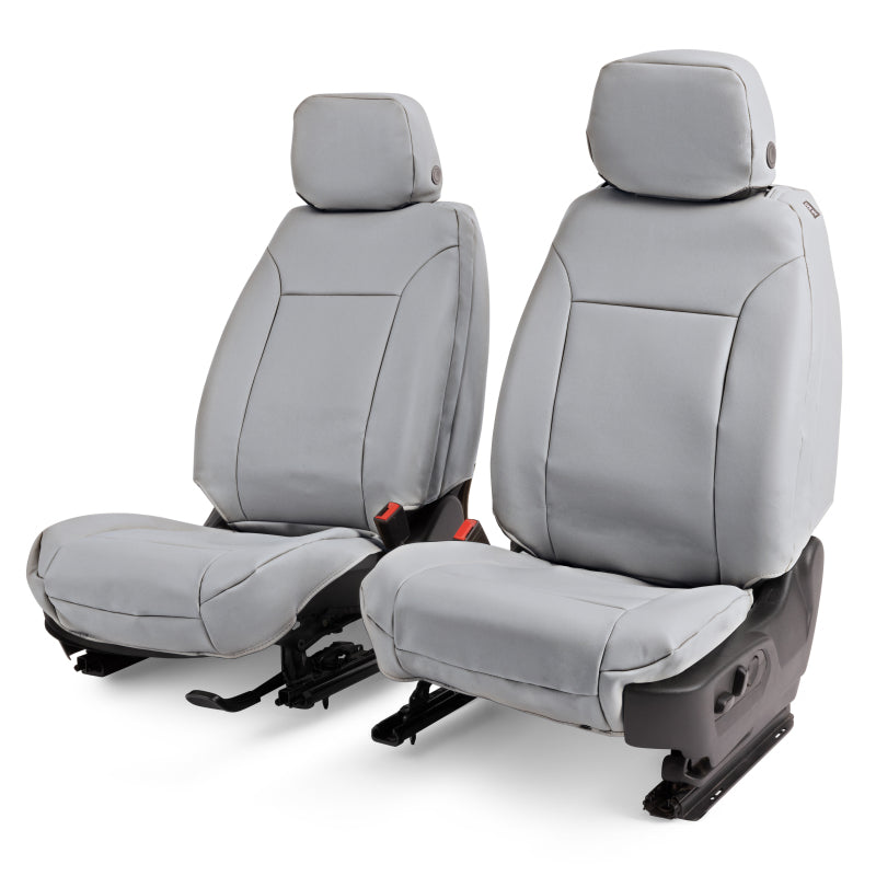Covercraft Leatherette PrecisionFit second row seat covers for Toyota Grand Highlander, custom-fit and protective interior accessories
