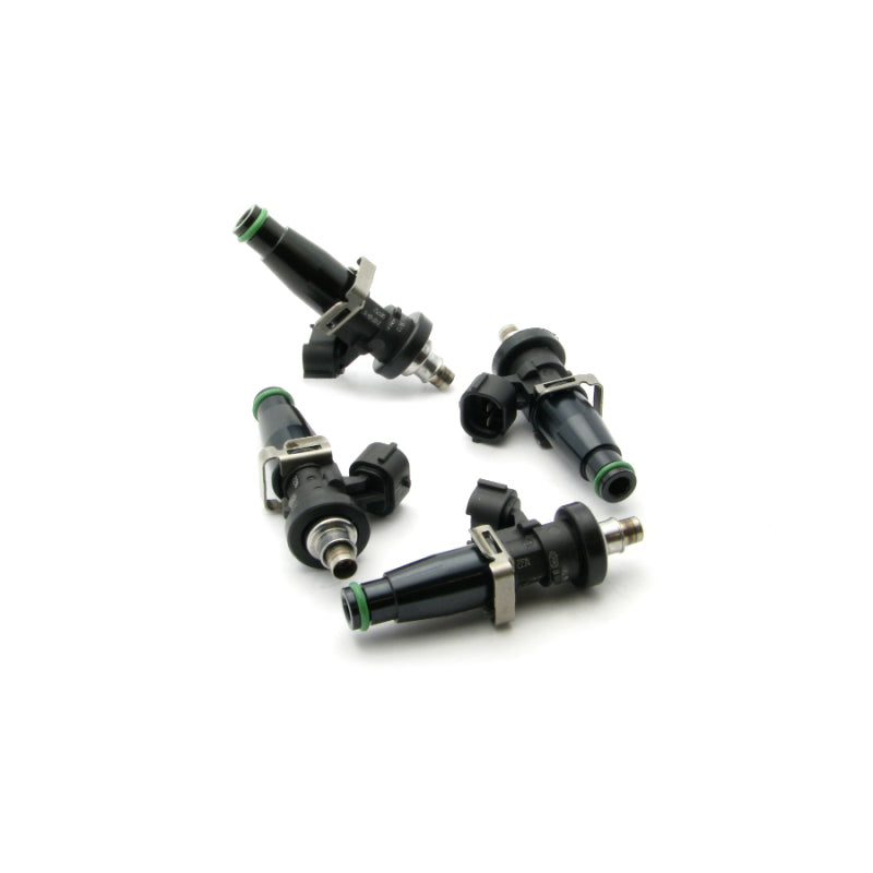 DeatschWerks 2200cc fuel injector set for 92-00 Honda Civic and 91-01 Integra, four high-performance 4-cylinder injectors.