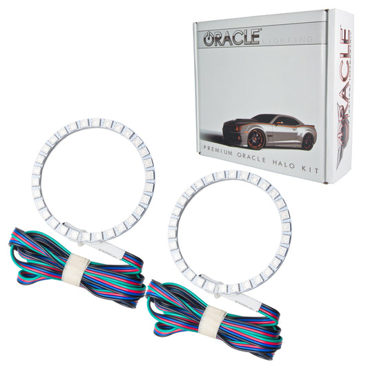 Oracle Lighting Nissan Armada 04-07 LED Fog Halo Kit with ColorSHIFT, customizable halo lights for fog lamps.