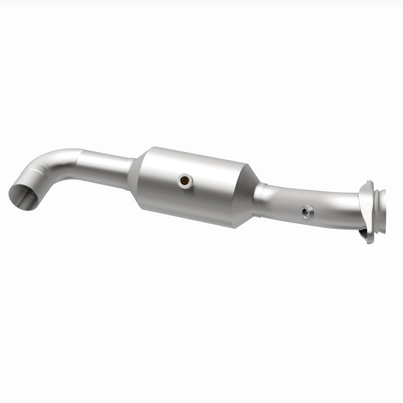 MagnaFlow catalytic converter for Ford Expedition 18-21 3.5L, left underbody direct fit exhaust component shown in image.