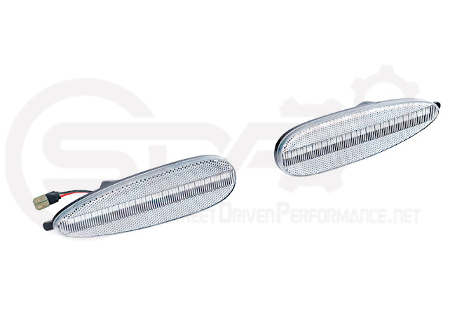 2004-2006 Pontiac GTO | Front Clear / Red / or Black Lens Amber Light LED Side Markers Pair