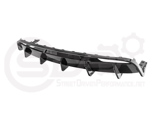 2024-UP TESLA MODEL 3 REAR BUMPER DIFFUSER