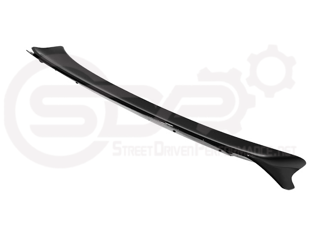 Dodge Charger SRT Hellcat Redeye style rear trunk wing spoiler in matte black, designed for 2015-2023 Dodge Charger vehicles.