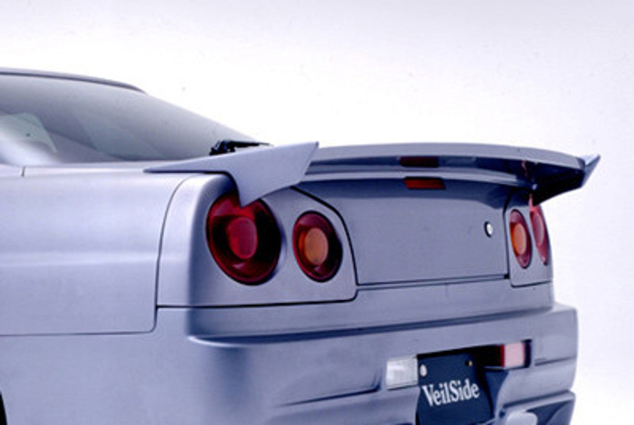 VeilSide 1999-2002 Nissan Skyline GT-S JDM ER34 C-I Model Rear Wing (DRAG MODEL) (FRP)
