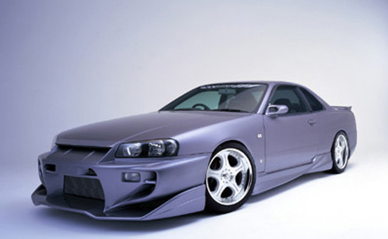 VeilSide 1999-2002 Nissan Skyline GT-S JDM ER34 C-I Model Complete Kit (FRP)