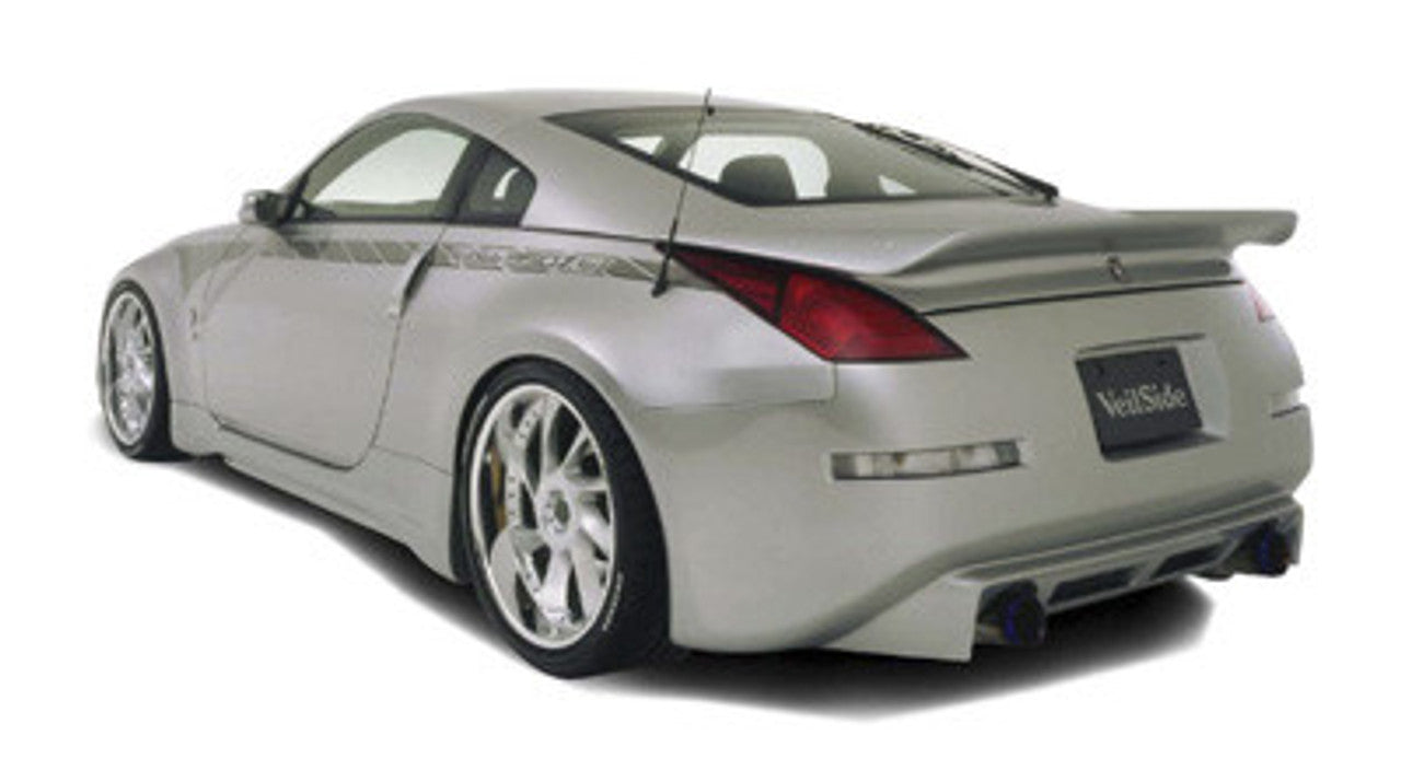 VeilSide 2003-2008 Nissan 350Z Fairlady Z Z33 Ver. II Model Rear Bumper Spoiler (FRP)