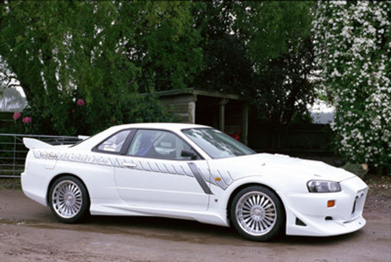 VeilSide 1999-2002 Nissan GTR BNR34 Skyline Street Drag Model Complete Kit (FRP)