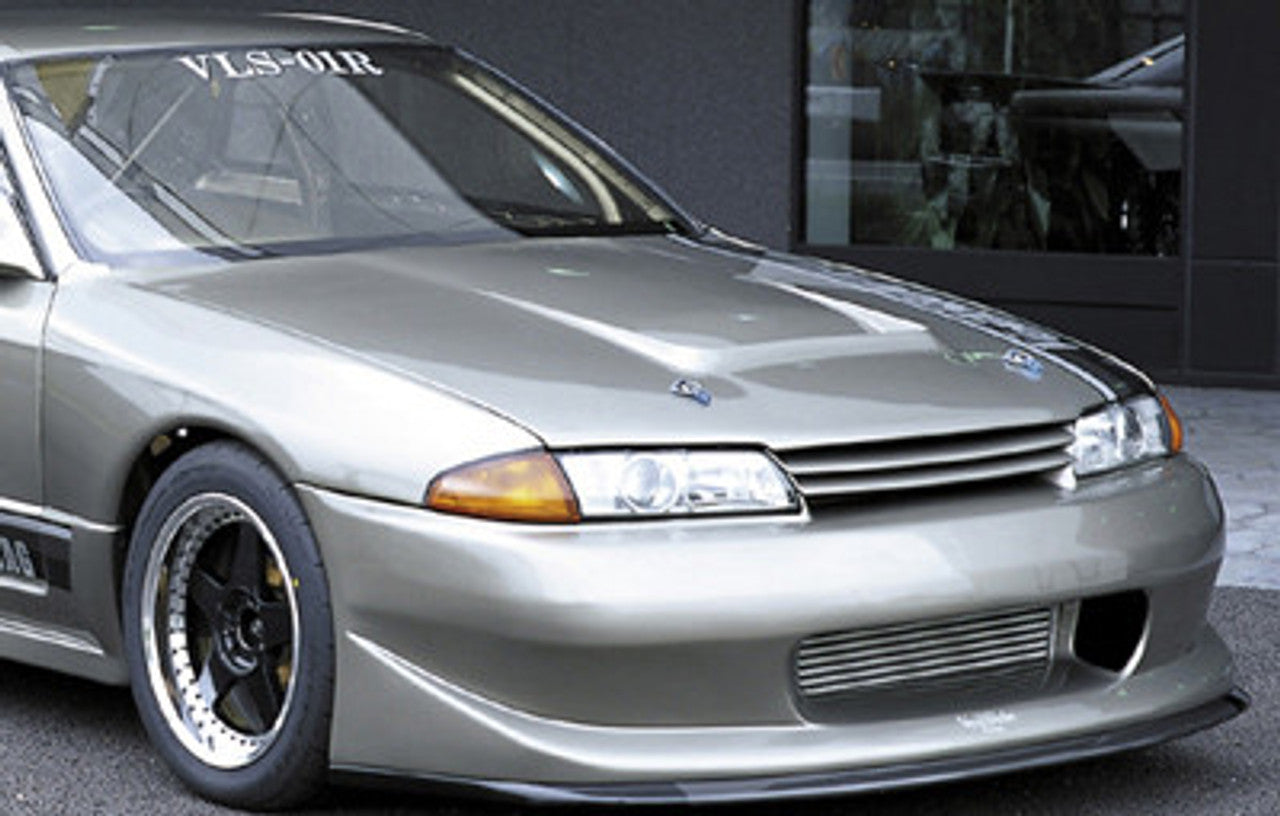 VeilSide 1989-1991 Nissan Skyline GTR BNR32 R1 Street Drag Model Complete Kit with FRP Lip (FRP)