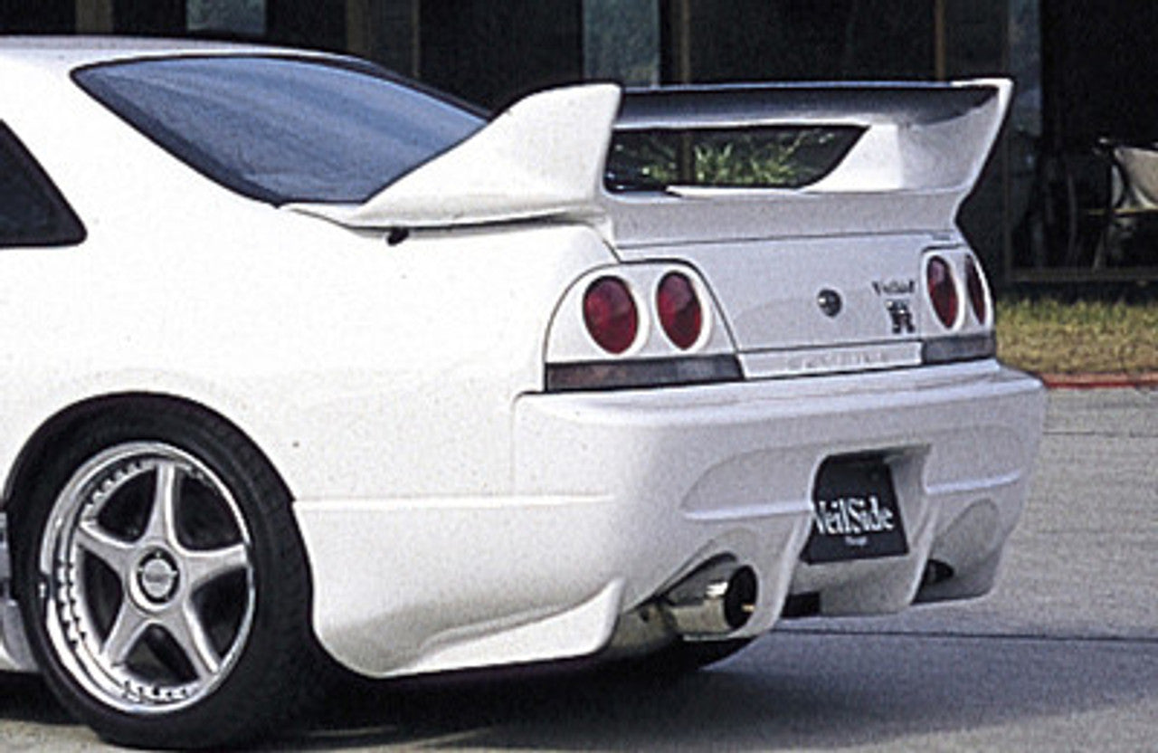 VeilSide 1993-1998 Nissan Skyline GTR JDM BNR33 C-I Model Rear Wing (FRP)