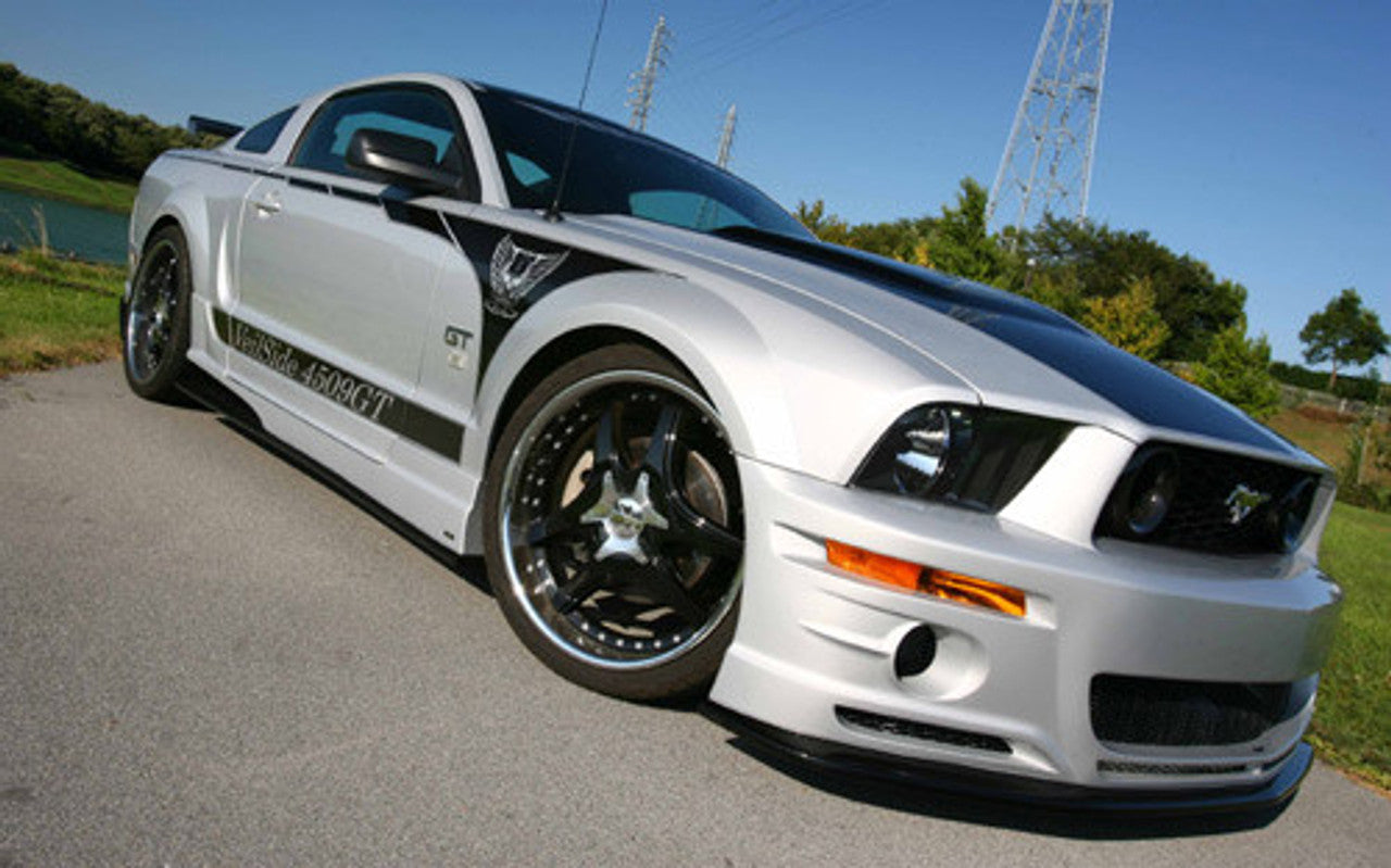 VeilSide 2005-2009 Ford Mustang GT USA Model Front Bumper Spoiler (FRP) Must be use with VeilSide Hood - Separate Installation Impossible