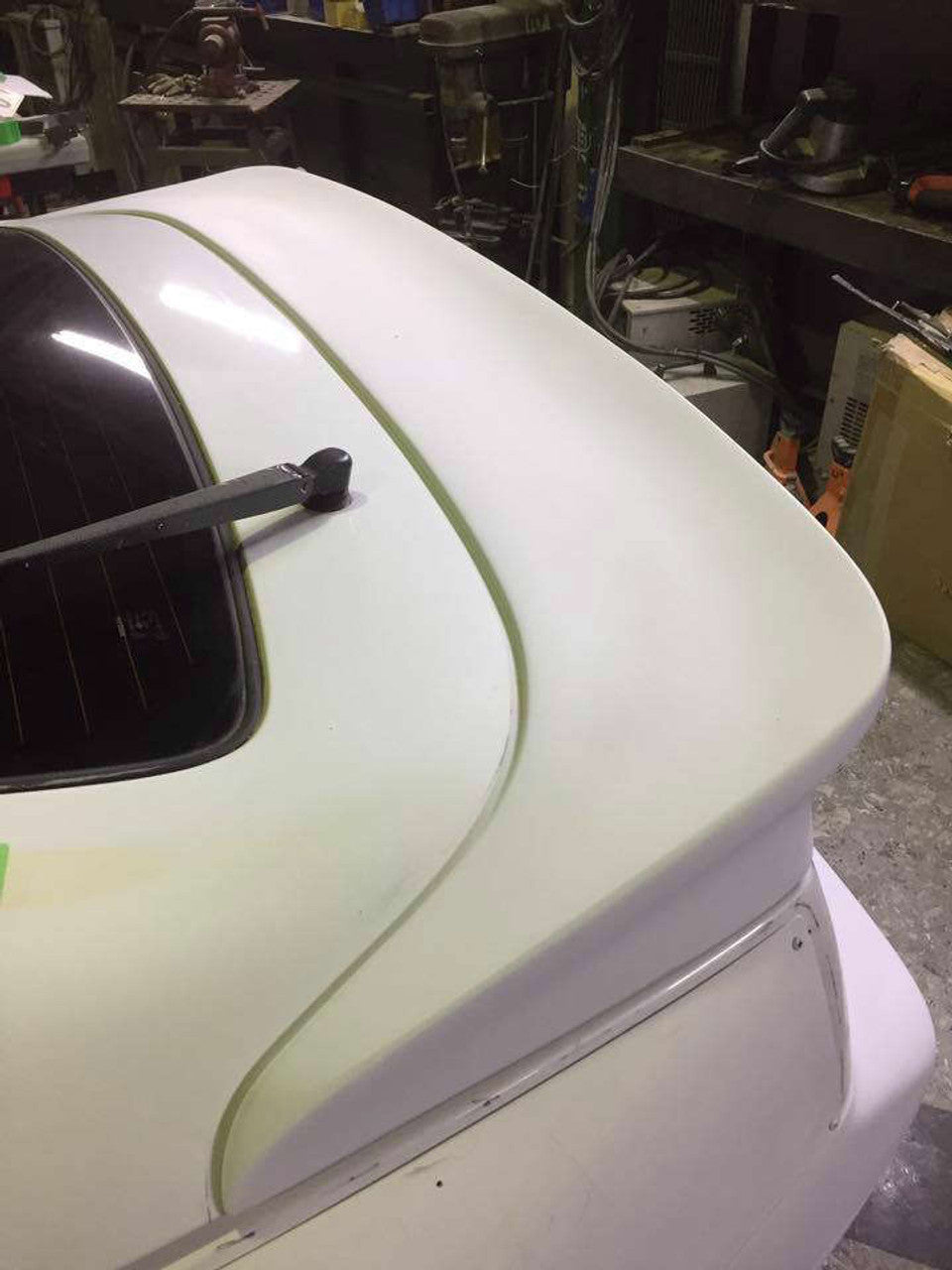 VeilSide 1990-1996 Nissan 300ZX Fairlady Z32 2+2 Wide Body Model Rear Wing (FRP)