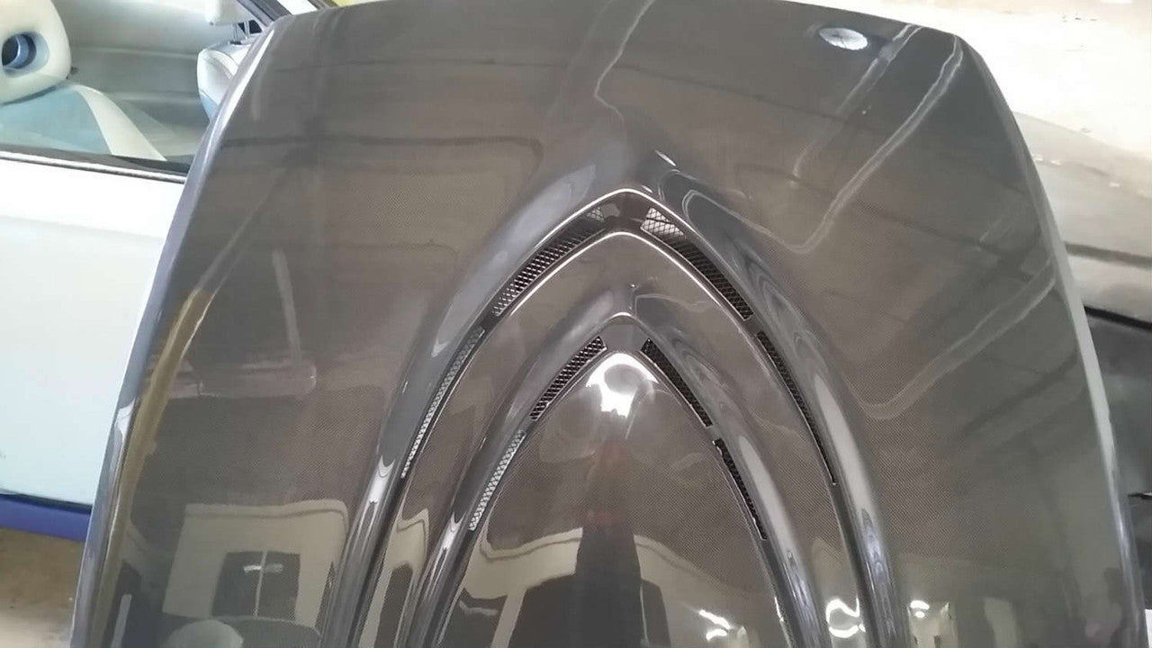 VeilSide 2003-2008 Mazda RX8 SE3P VS D1-GT Model CARBON Hood (CFRP)