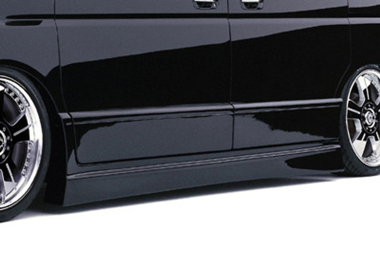 VeilSide 2001-2005 Honda StepWGN JDM RF3 Goltier Side Skirts Door Panels (FRP)