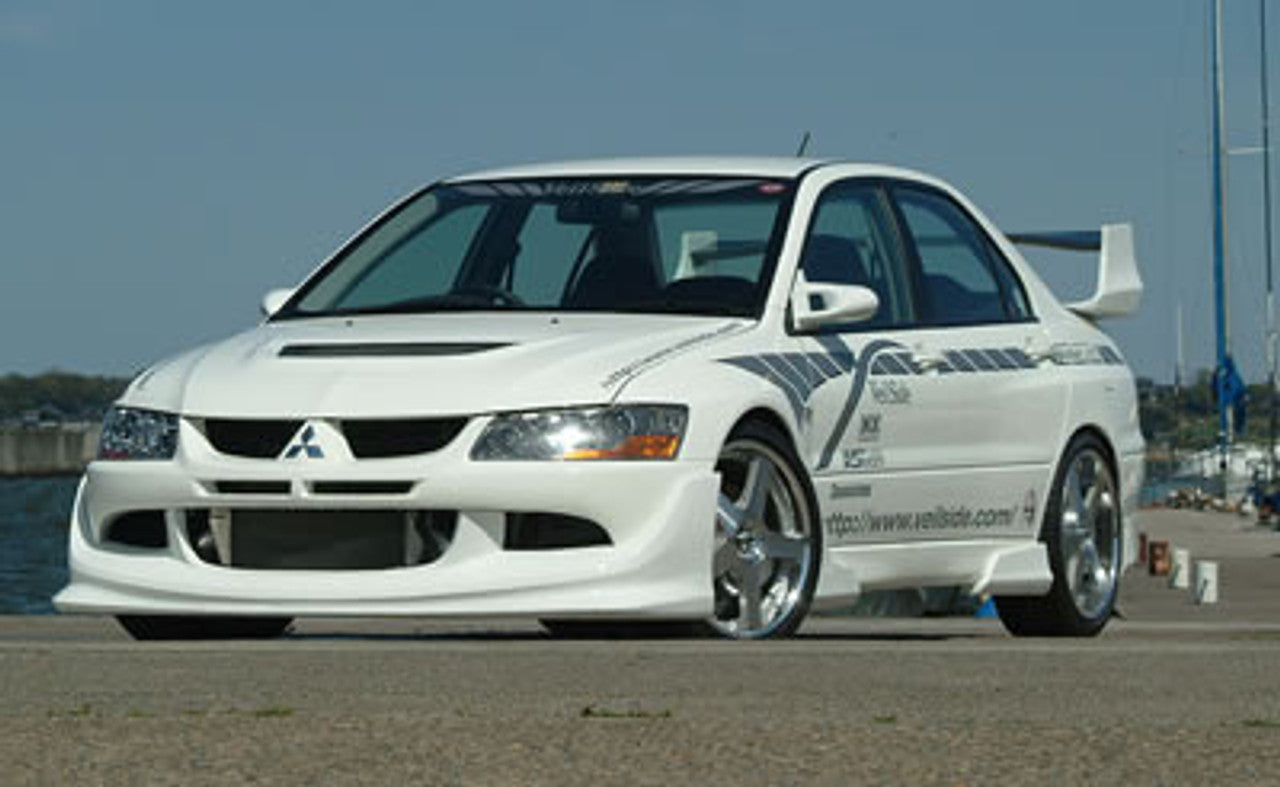 VeilSide 2003-2005 Mitsubishi Lancer EVO VIII CT9A Ver. I Model Front Half Spoiler (FRP)