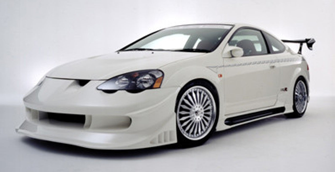 VeilSide 2002-2004 Acura RSX DC5 Racing Edition Complete Kit With Fenders Trim (FRP)