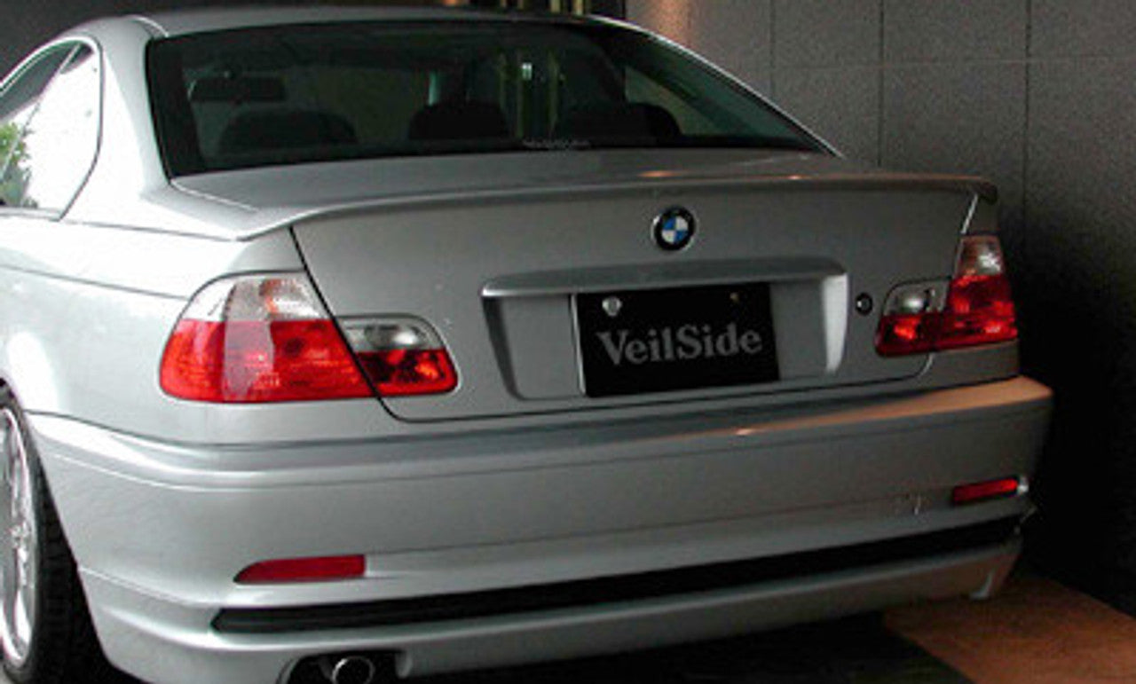 VeilSide 1999-2001 BMW E46 3-Series Coupe Executive Sports Model Rear Half Spoiler (FRP)