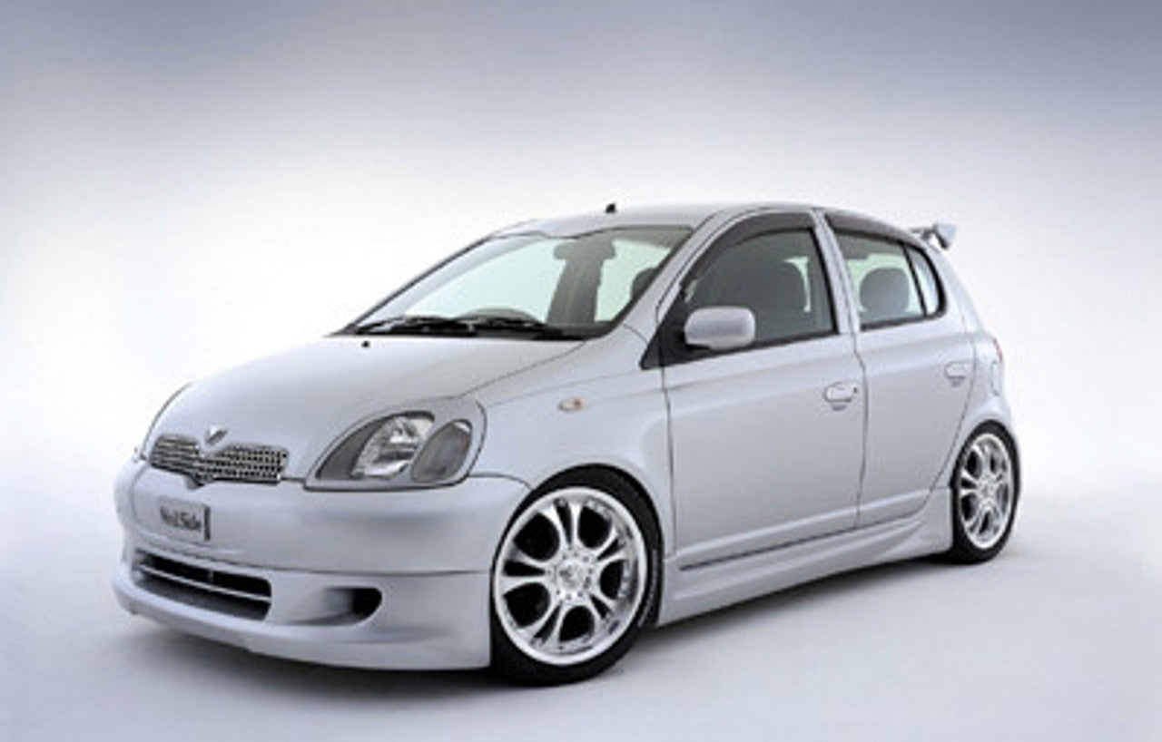 VeilSide 1998-2001 Toyota Vitz JDM SCP10/NCP10 C-Class Complete Lip Kit (FRP)