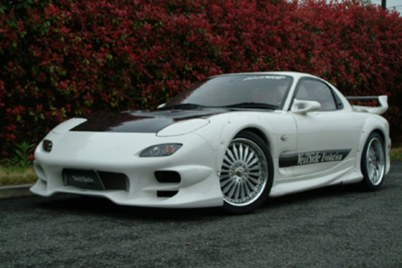 VeilSide 1993-2002 Mazda RX7 FD3S C-III Model Front Bumper Spoiler (FRP)