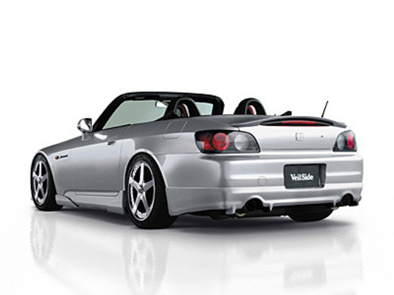 VeilSide 2000-2009 Honda S2000 AP1/ AP2 Ver. I CARBON Rear Spoiler (CARBON)