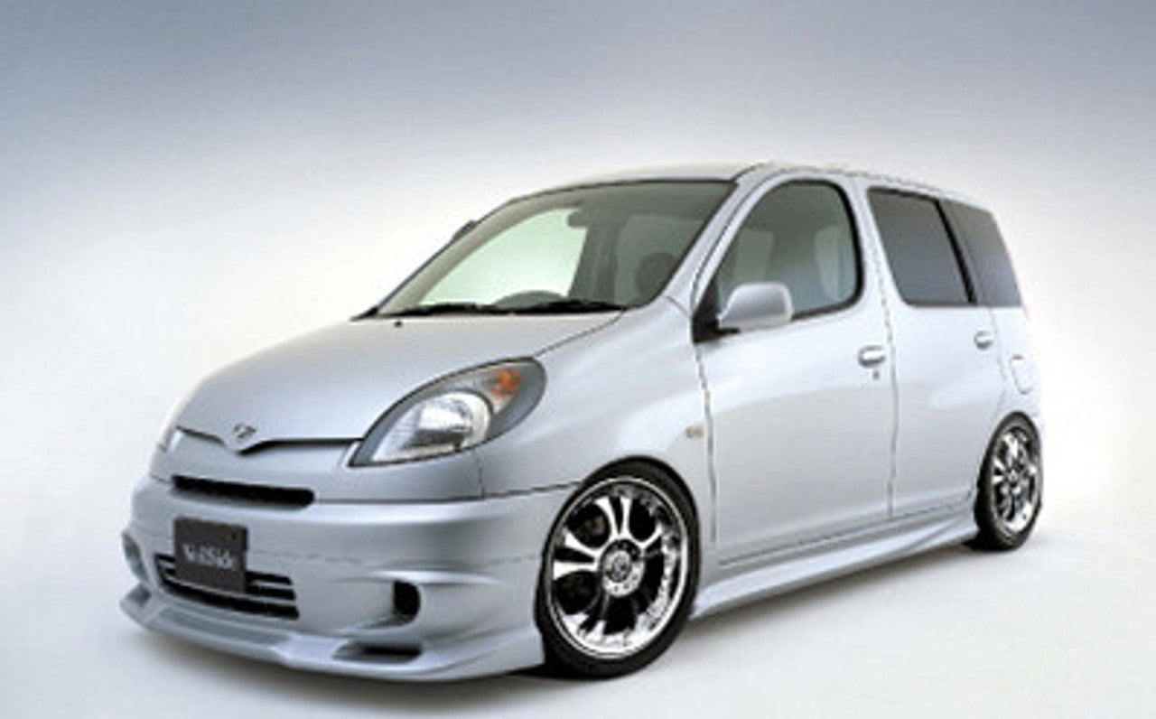 VeilSide 2000-2002 Toyota Yaris Fun Cargo JDM NCP20/21 C-Class Side Skirts (FRP)