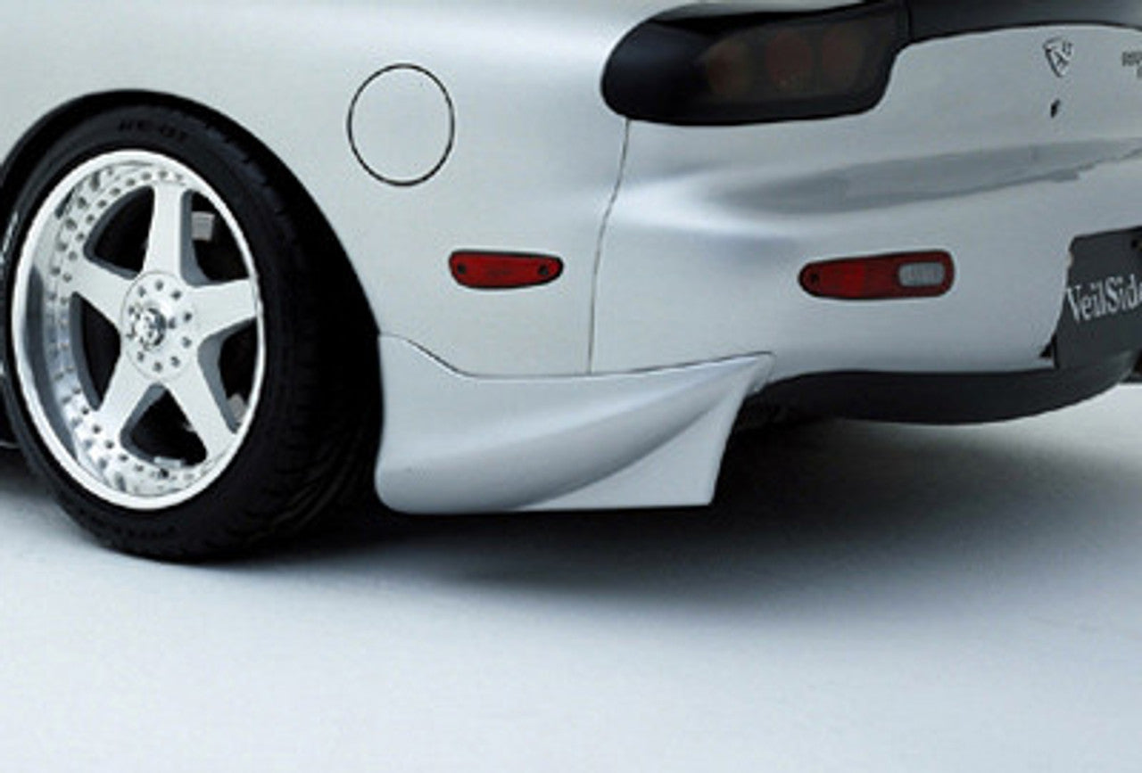 VeilSide 1993-2002 Mazda RX7 FD3S C-II Model Rear Under Spoiler (FRP) Pair