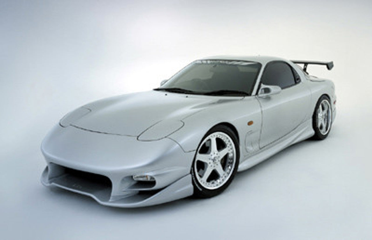 VeilSide 1993-2002 Mazda RX7 FD3S C-II Model Front Bumper Spoiler (FRP)